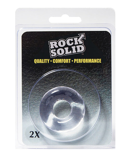 Rock Solid 2" Clear Donut Ring