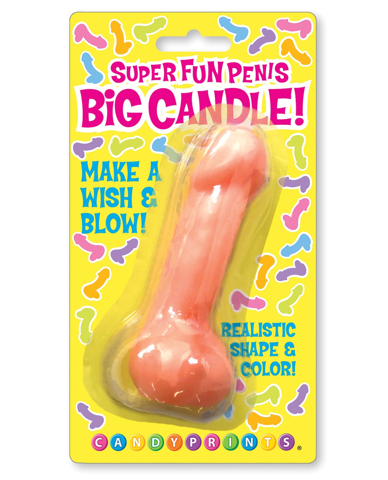 Super Fun Big Penis Candle - Flesh