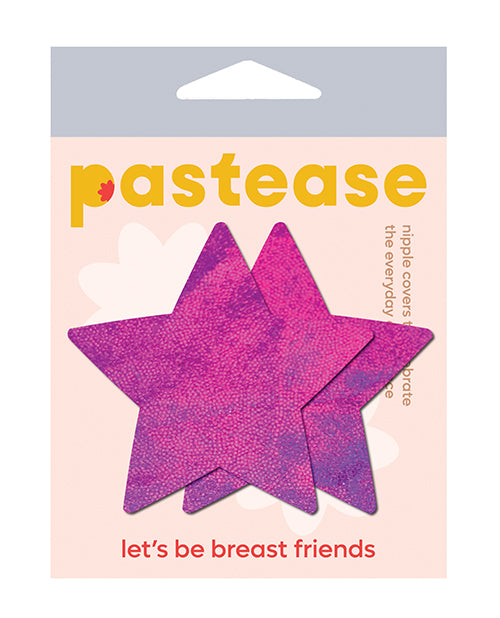 Pastease Hologram Star - Pink O/S
