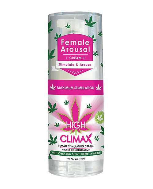 High Climax Female Stimulant w/Hemp Seed Oil - .5 oz