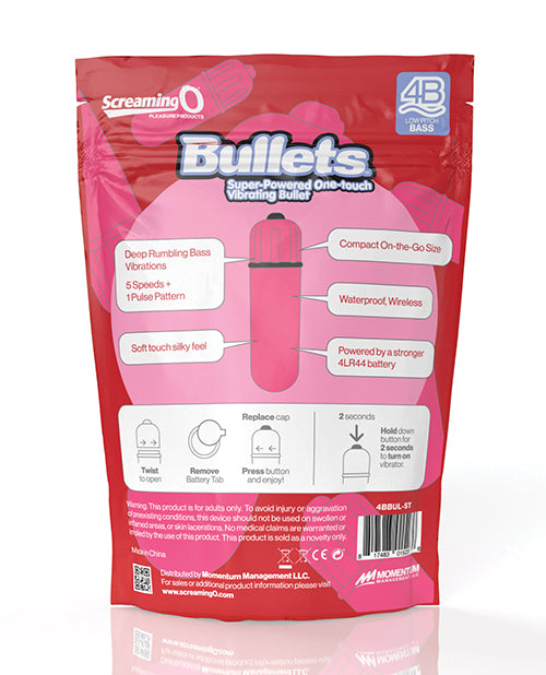 Screaming O 4b Bullet