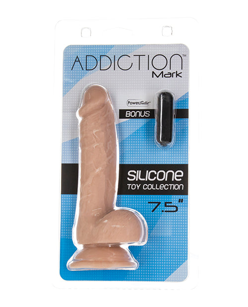 Addiction Mark 7.5” Dildo - Beige