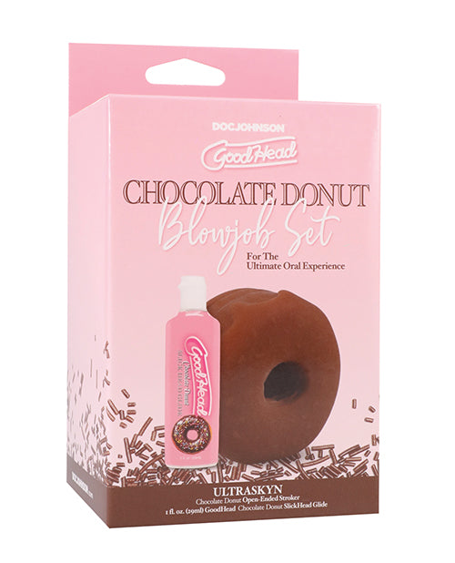 GoodHead - Chocolate Donut Blowjob Set