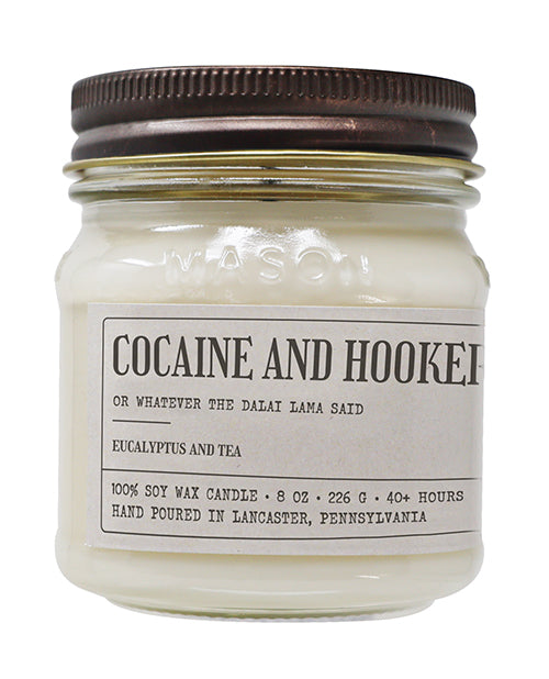 Cocaine And Hookers - Funny Candle