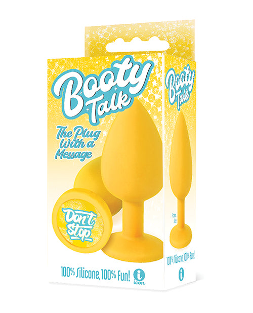 The 9's Booty Talk Don't Stop Plug - Yellow