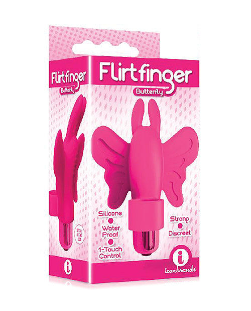The 9’s Flirtfinger Butterfly - Pink
