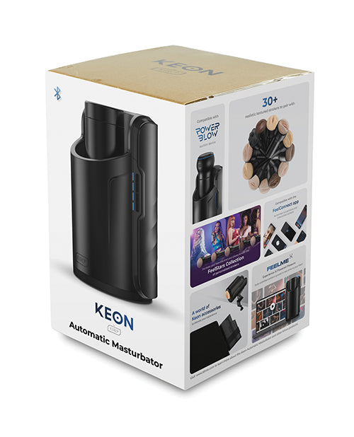 Kiiroo Keon New Box Combo Set w/Stroker - Black