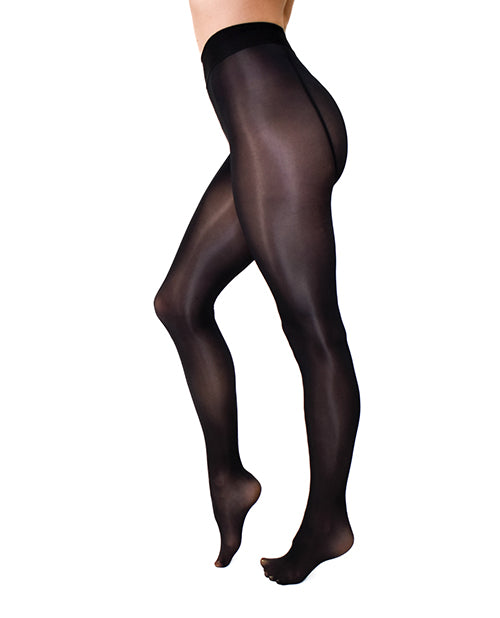Kixies Strong & Silky Black Tights