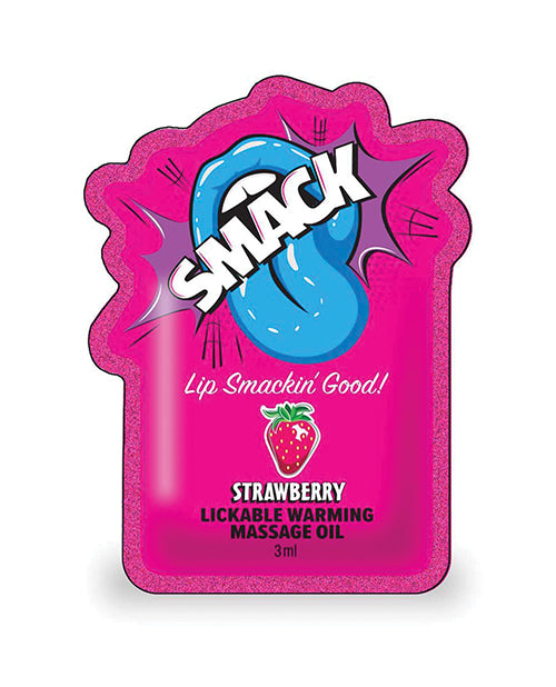 Smack Lickable Warming Massage Oil