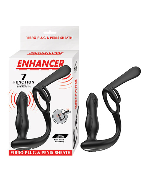 Enhancer Vibro Plug & Penis Sheath