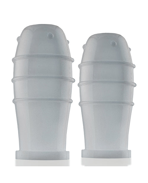 Oxballs Lankyz Silicone Nip Suckers - Clear