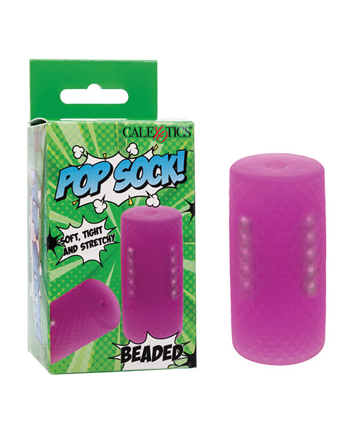 Pop Sock! Beaded Stroker - Purple