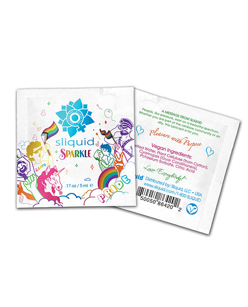 Sliquid Naturals Sparkle Pride Water Based Lube