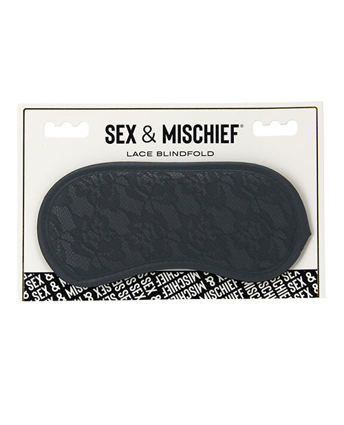Sincerely Lace Blindfold - Black