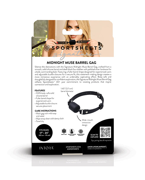 Signature Midnight Muse Barrel Gag