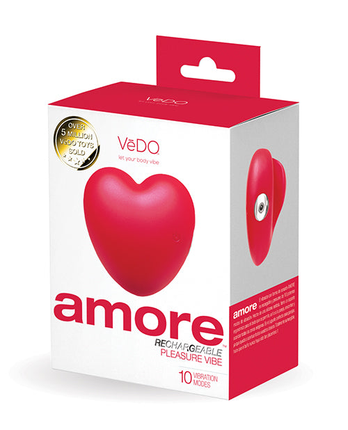 VeDo Amore Rechargeable Pleasure Vibe - Red