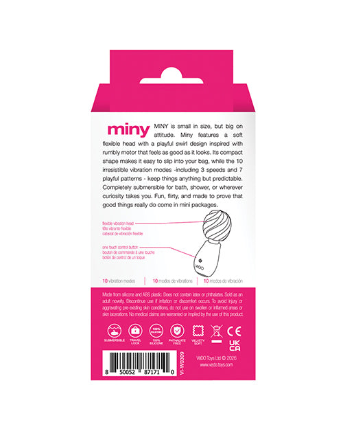 VeDo Miny Rechargeable Mini Extra Wand - Pink