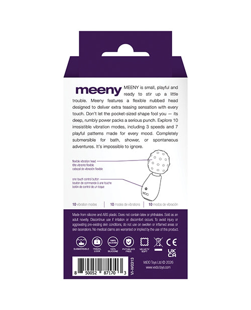 VeDo Meeny Rechargeable Extra Mini Wand - Purple