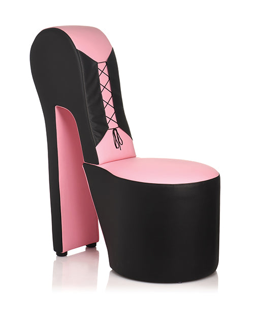 Master Series Stiletto Sex Chair - Pink/Black Drop Ship Only Freight $48