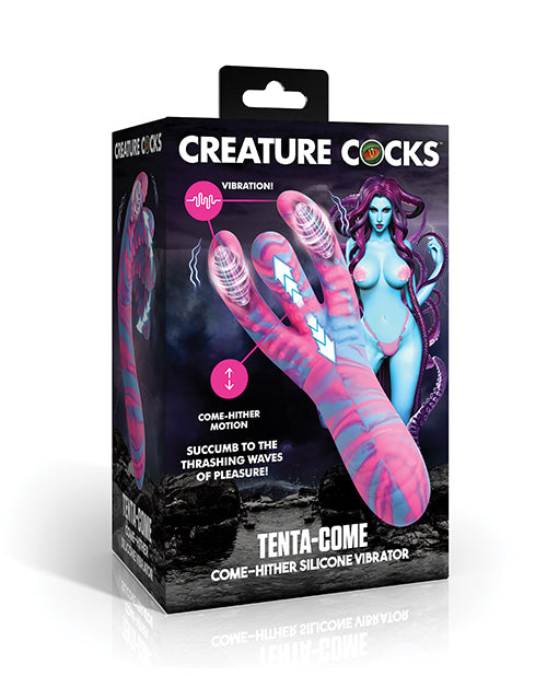 Creature Cocks Tenta-Come Come-Hither Tentacle Silicone Vibrator