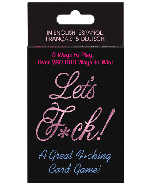 Let&apos;s Fuck Card Game