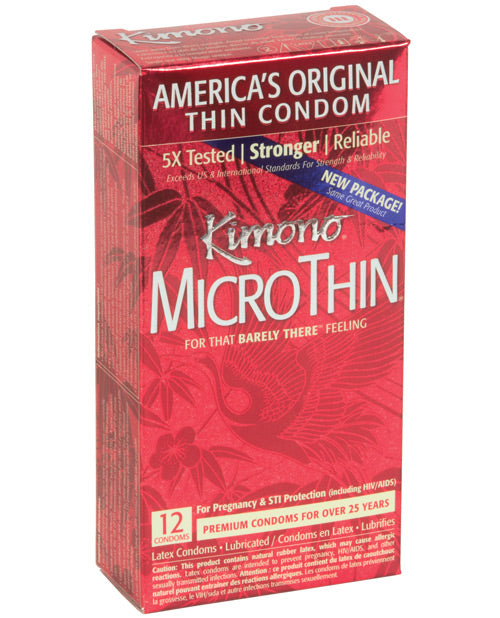 Kimono Micro Thin Condoms - Box of 12