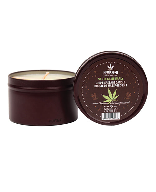 Earthly Body Earthly Body 2024 Holiday 3 in 1 Massage Candle