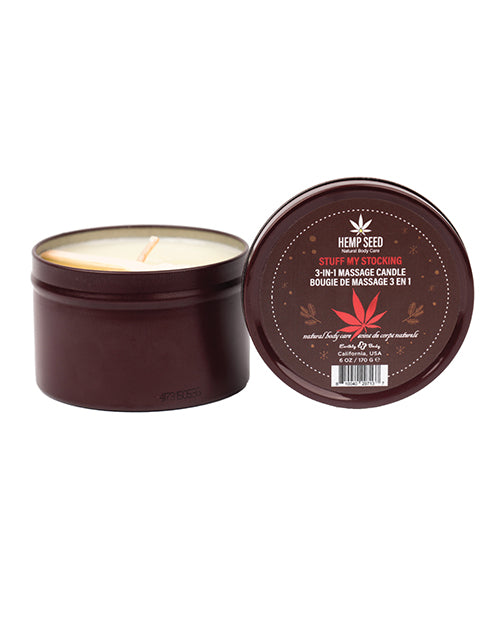Earthly Body Earthly Body 2024 Holiday 3 in 1 Massage Candle - Image 3