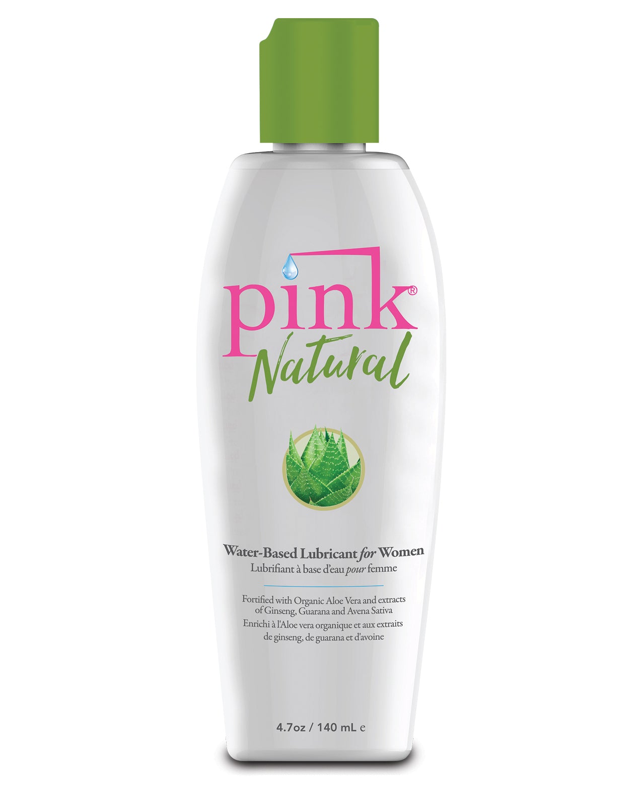 Pink Natural Water Based Lubricant for Women - 4.7 oz