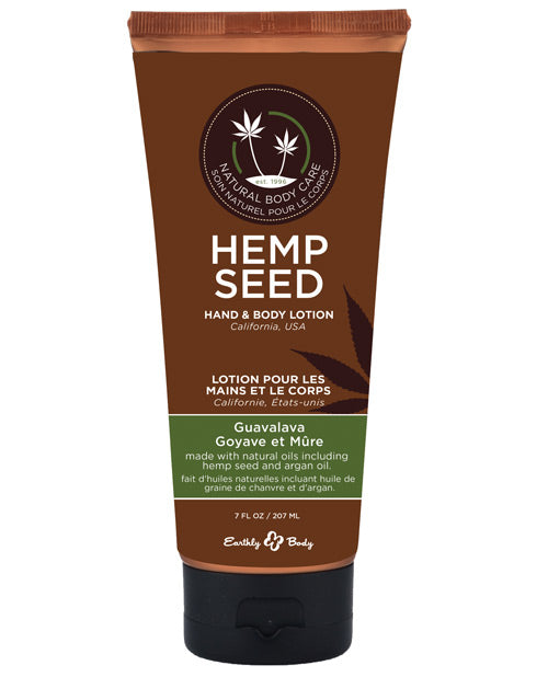 Earthly Body Hand &amp; Body Lotion - 7 oz Tube Guavalava