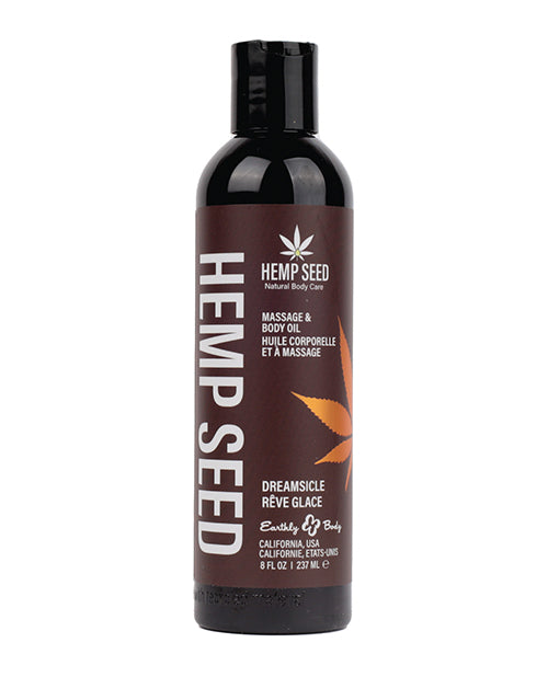 Earthly Body Massage &amp; Body Oil - 8 oz Dreamsicle