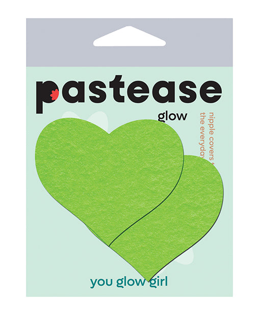 Pastease Heart - Glow in the Dark Green O/S