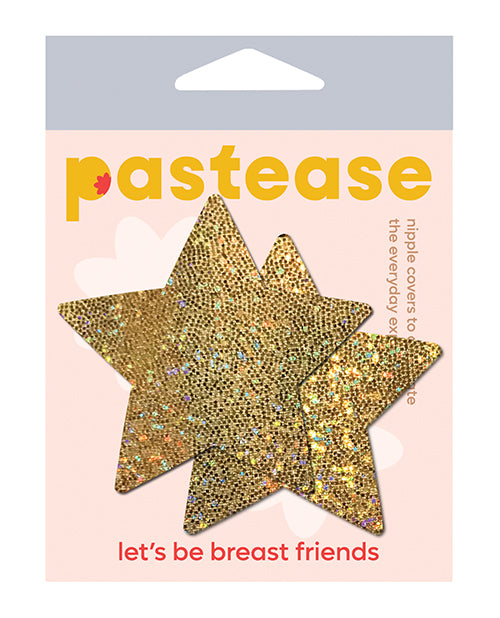 Pastease Glitter Star - Gold O/S