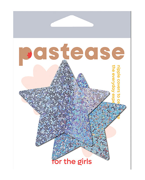 Pastease Glitter Star - Silver O/S