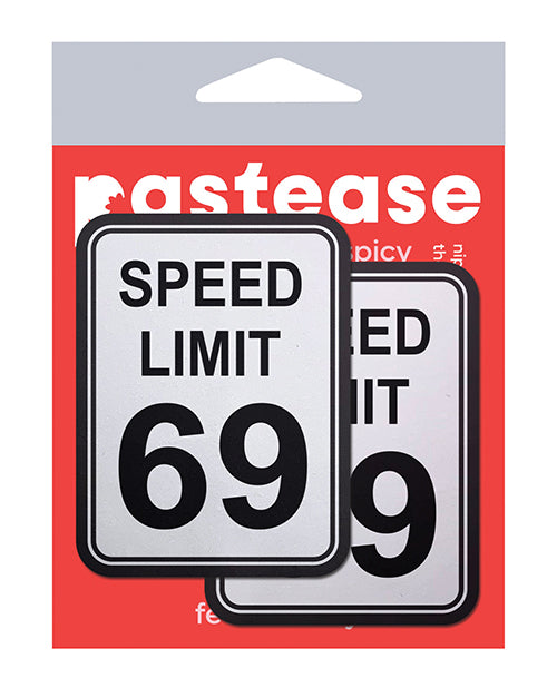 Pastease Premium Speed Limit 69 - White/Black O/S