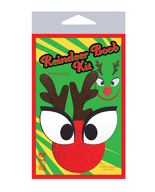 Pastease Premium Holiday Reindeer Boob Kit