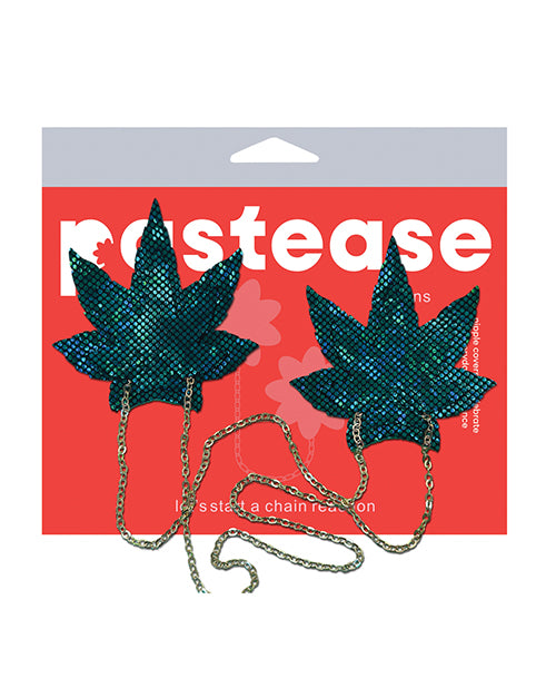 Pastease Chains Disco Weed Leaf