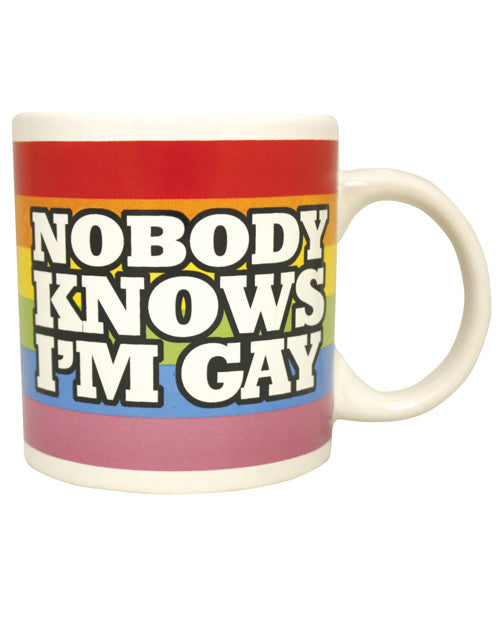 Attitude Mug Nobody Knows I’m Gay