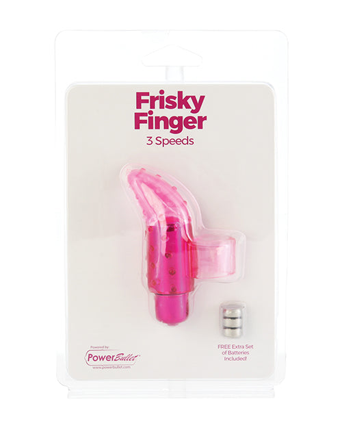Frisky Finger Unisex Stimulator - Pink