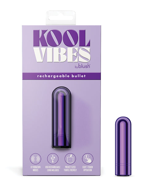 Kool Vibes Blush Kool Vibes Mini Rechargeable Bullet - Image 3