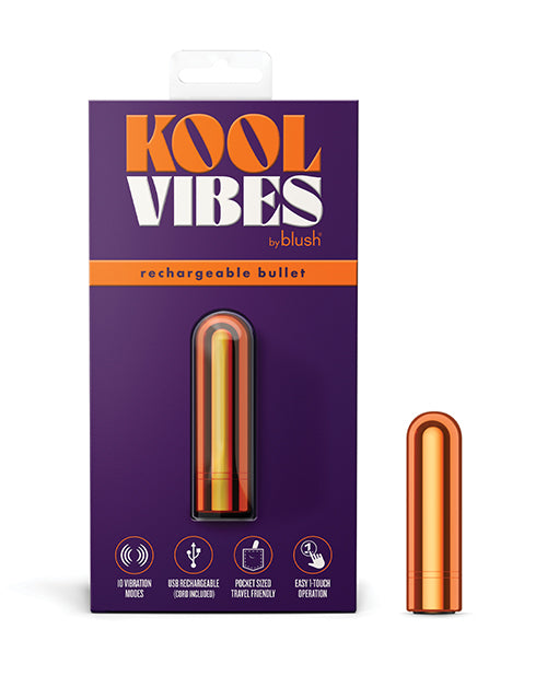 Kool Vibes Blush Kool Vibes Mini Rechargeable Bullet - Image 4