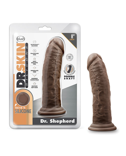 Dr. Skin Blush Dr. Skin Silicone Dr. Shepherd 8" Dildo w/Suction Cup