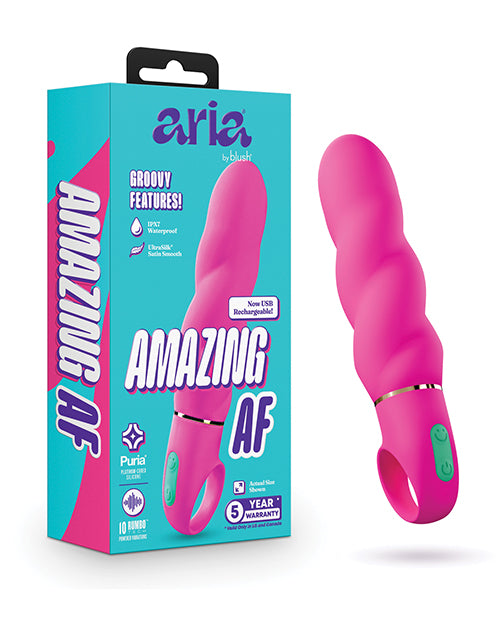 Aria - Amazing AF 2.0 - Rechargeable Vibe - Fuchsia