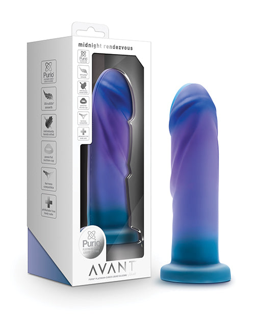 Avant Blush Avant Midnight Rendezvous Silicone Dildo
