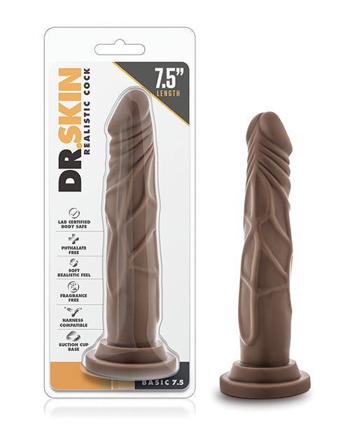Dr. Skin Blush Dr. Skin 7.5" Basic Realistic Cock