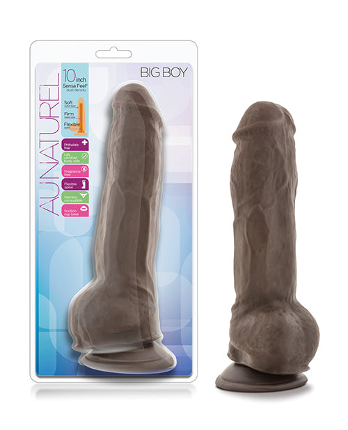 Au Naturel Blush Au Naturel 10" Big Boy Realistic Dildo w/Balls