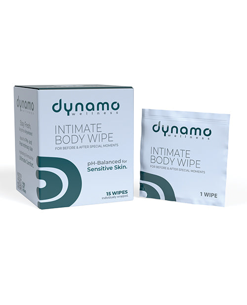 Screaming O Dynamo Wellness Intimate Body Wipe