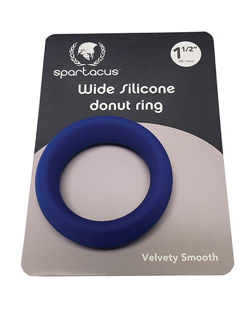 Spartacus 1.5" Wide Silicone Donut Ring