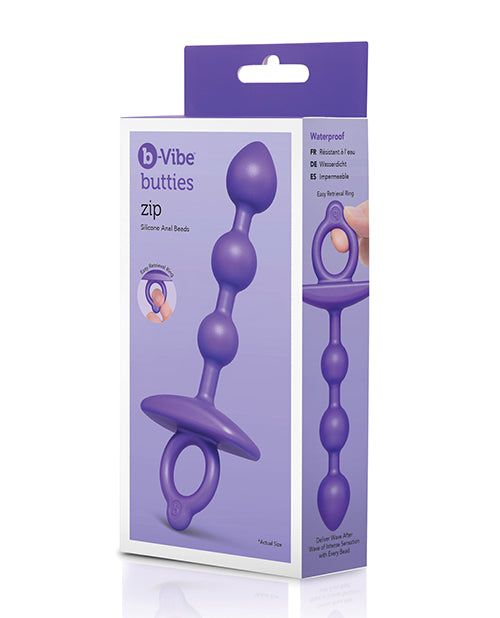 b-Vibe Zip Silicone Anal Beads