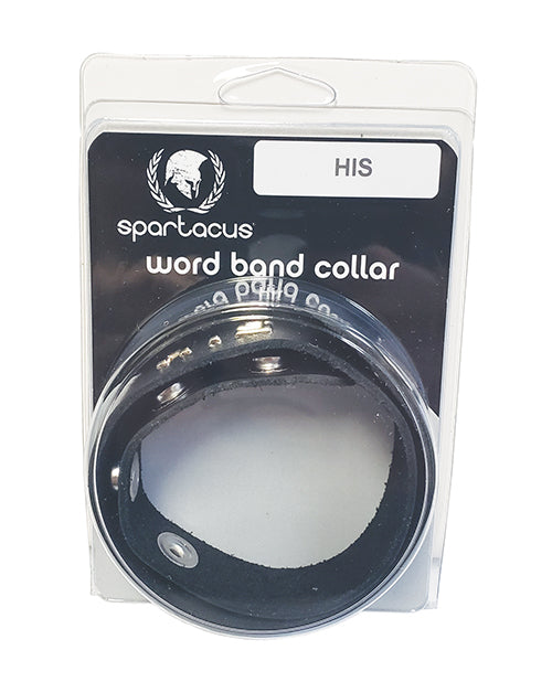 Spartacus HIS Leather Collar